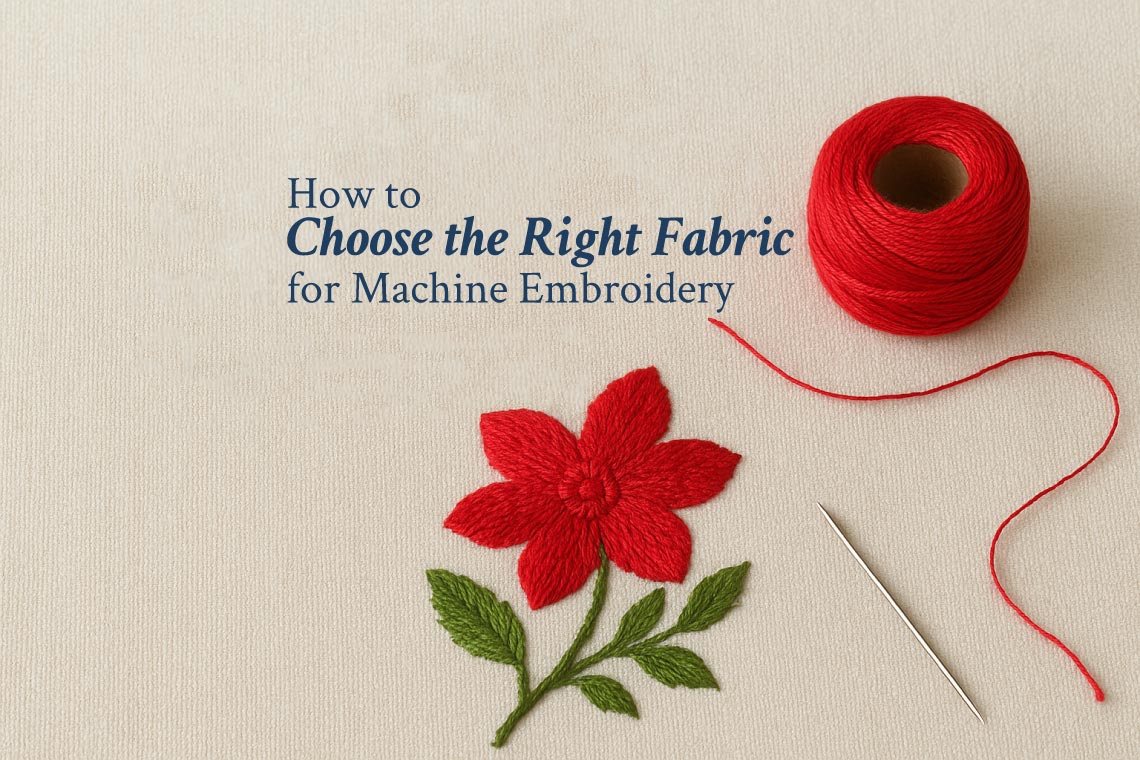 How to Choose the Right Fabric for Machine Embroidery