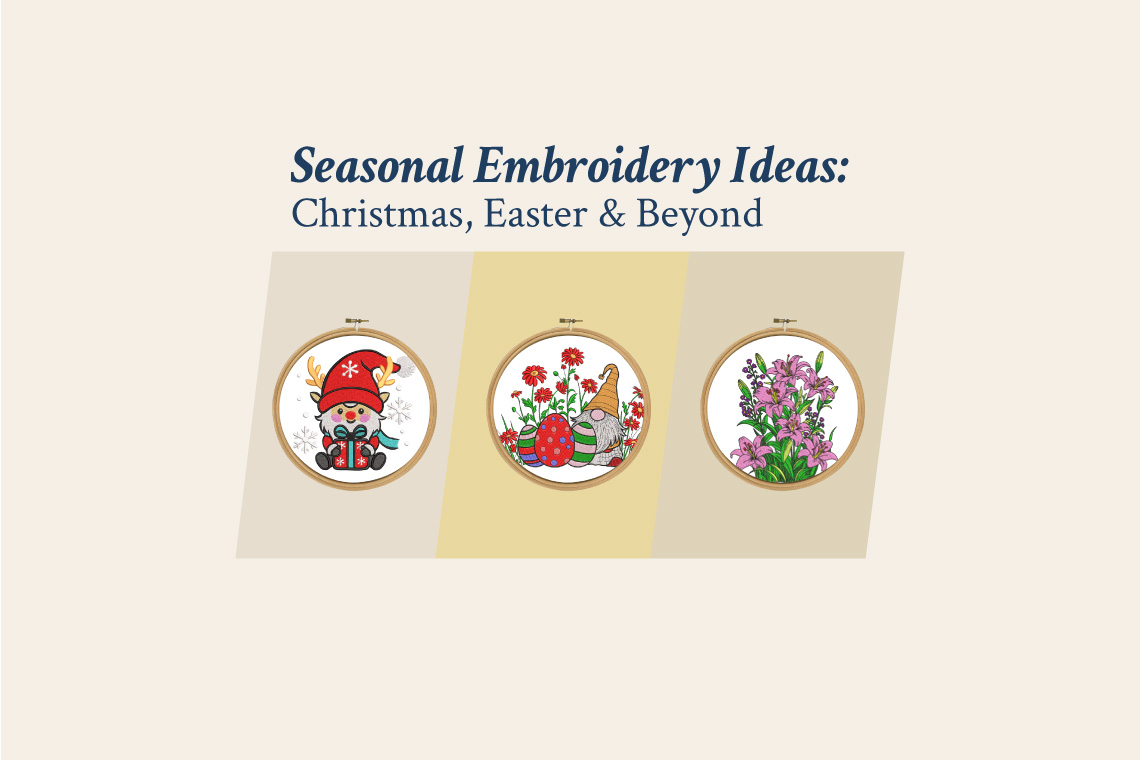 Seasonal Embroidery Ideas