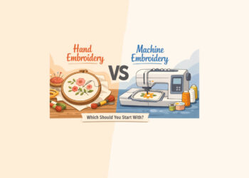 hand embroidery vs machine embroidery