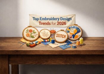 Top embroidery design trends for 2026