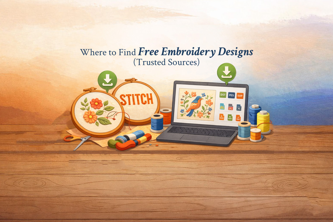 Where to Find Free Embroidery Designs Trusted Sources