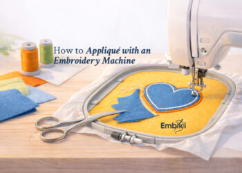 How to Appliqué with an Embroidery Machine