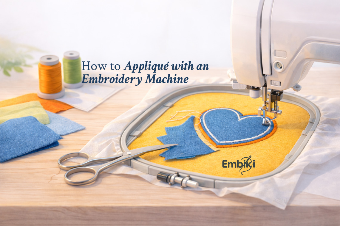 How to Appliqué with an Embroidery Machine