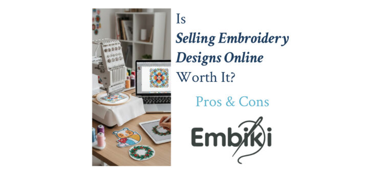 Is Selling Embroidery Designs Online Worth It