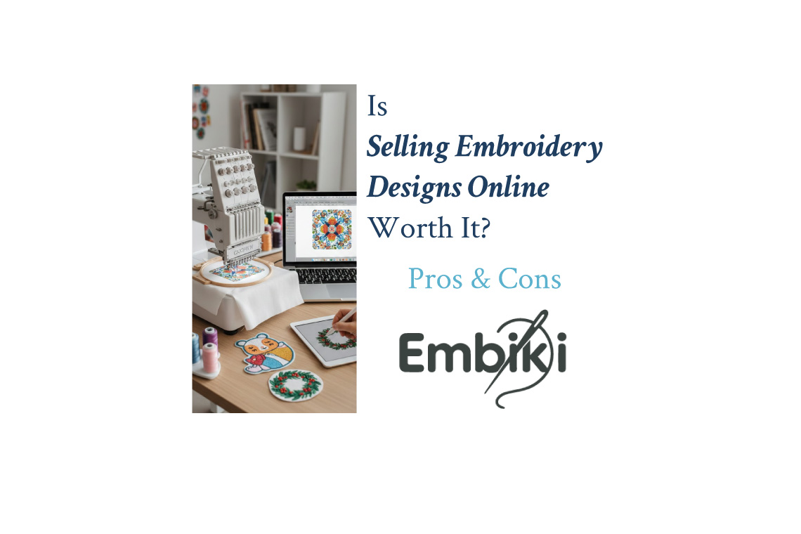 Is Selling Embroidery Designs Online Worth It