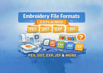Embroidery File Formats Explained: PES, DST, EXP, JEF & More