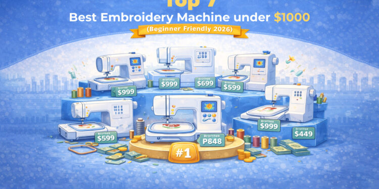 Best Embroidery Machine under $1000