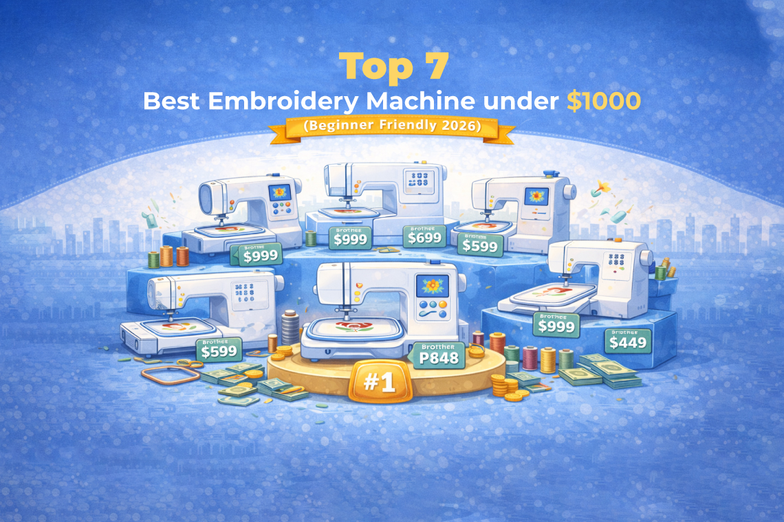 Best Embroidery Machine under $1000