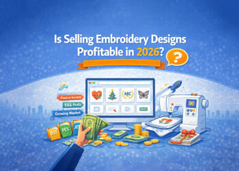 Is Selling Embroidery Designs Profitable in 2026 ?
